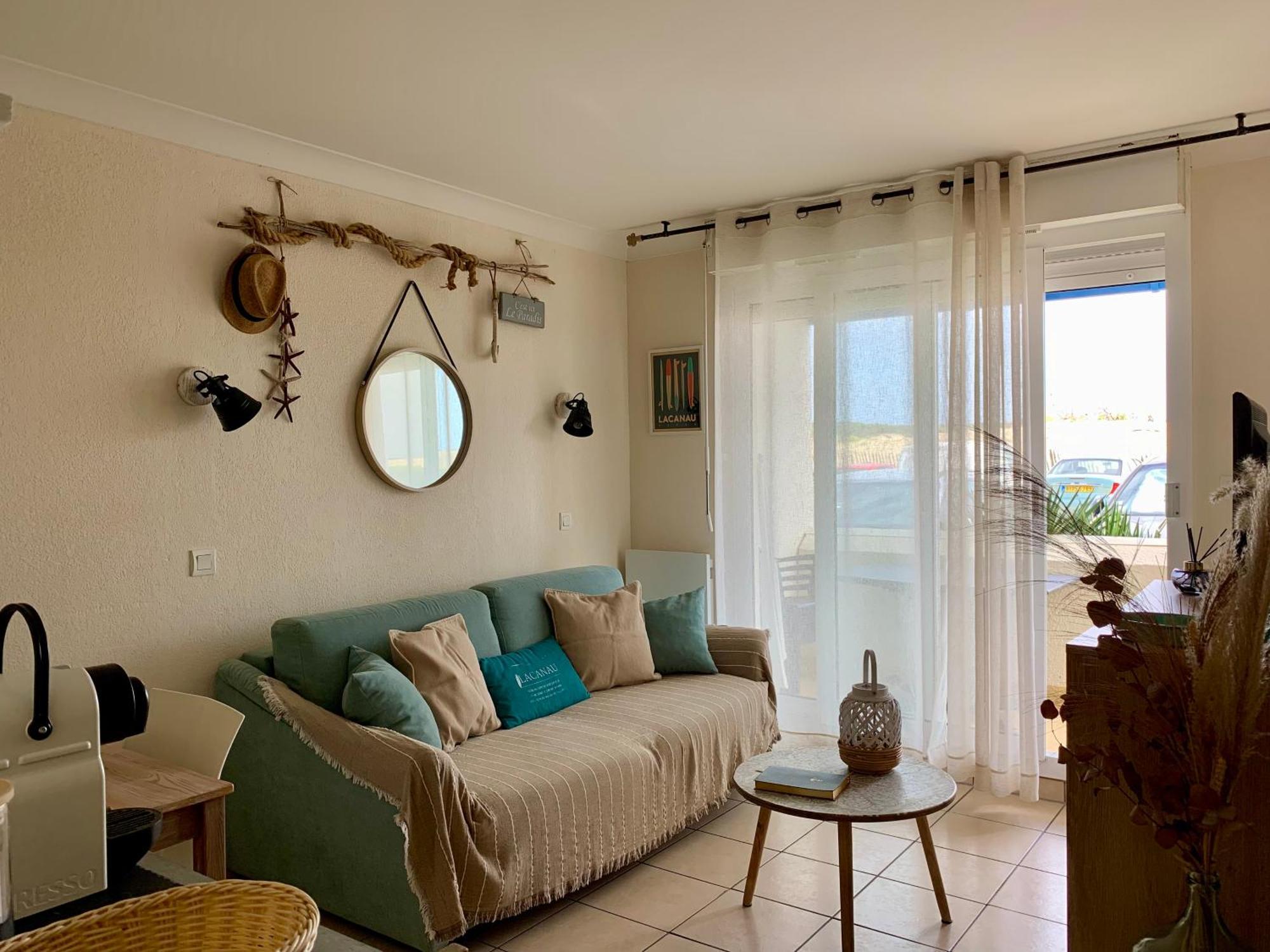 Appartement Rez-De-Chaussee Entre Dunes Et Ocean لاكانو المظهر الخارجي الصورة